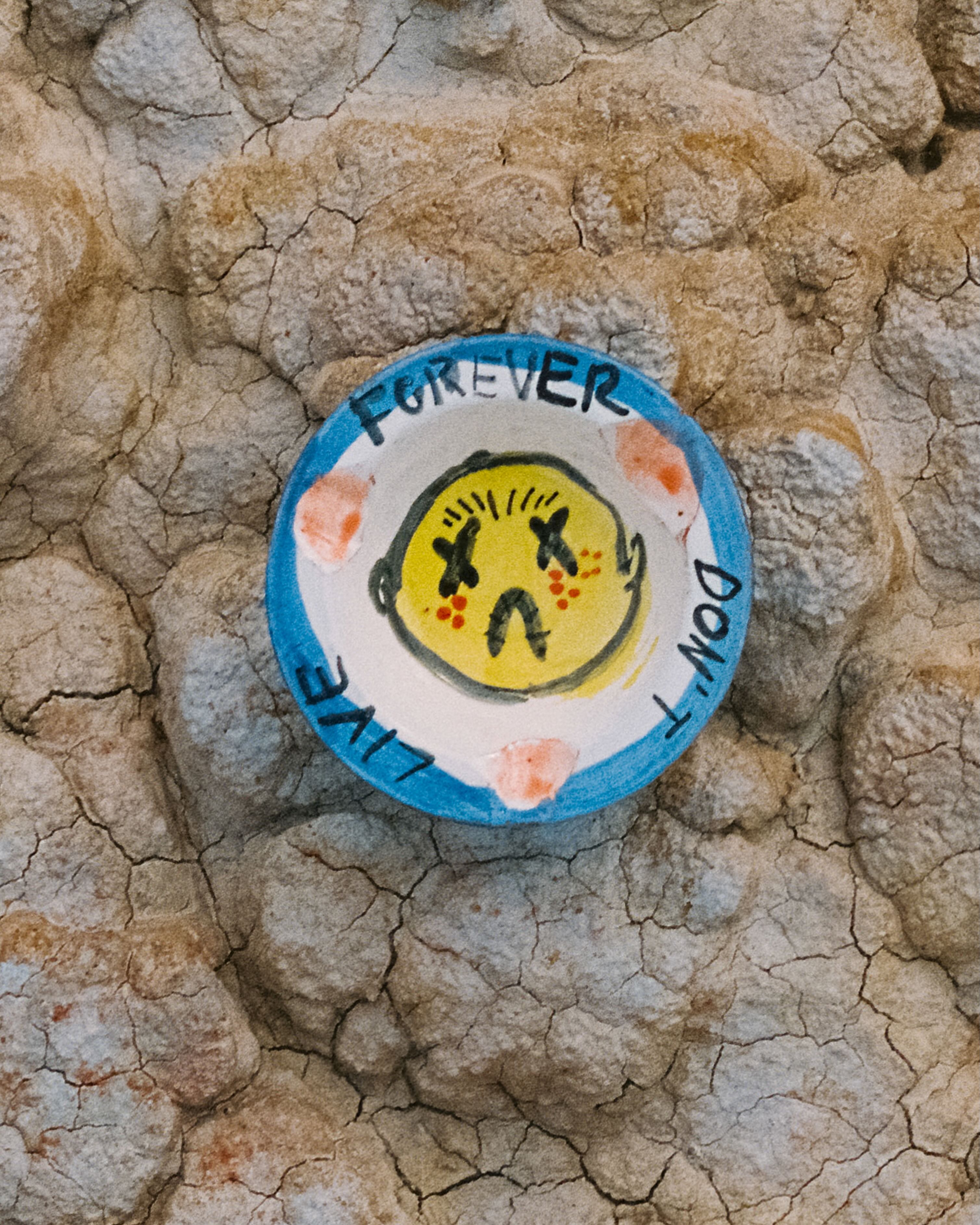 "Don't live forever" ashtray