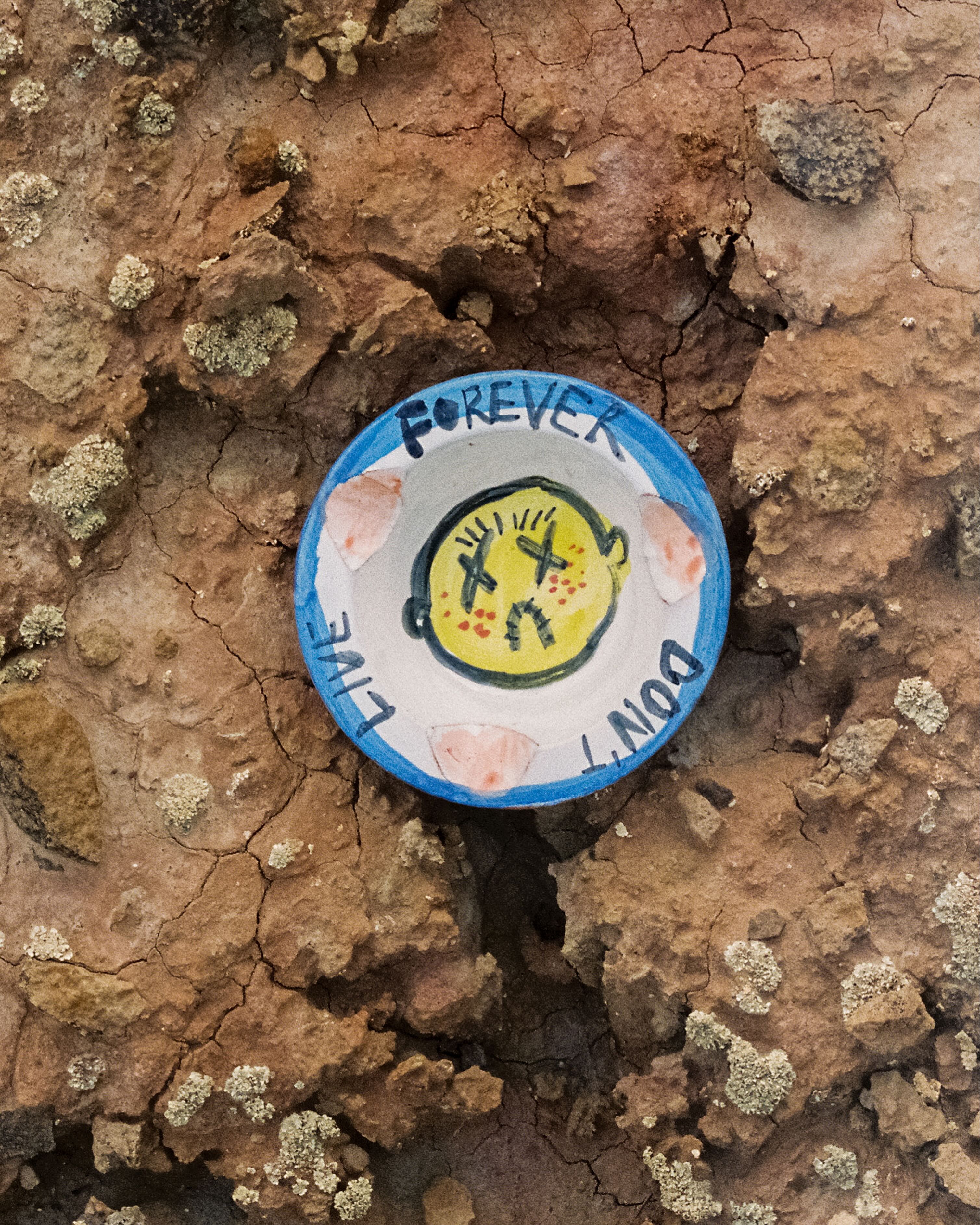 "Don't live forever" ashtray