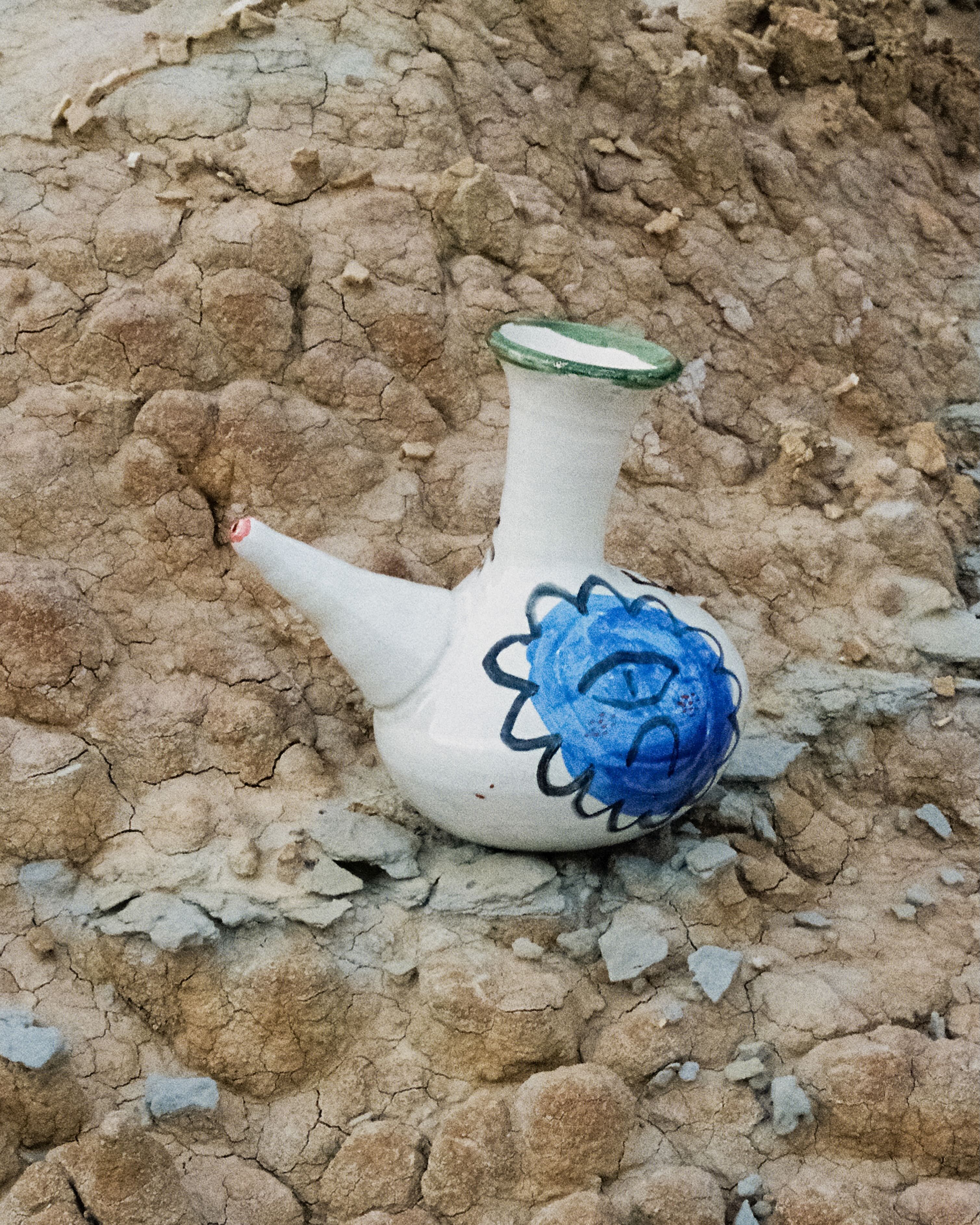"Looking forward to hearing from you" wine pitcher